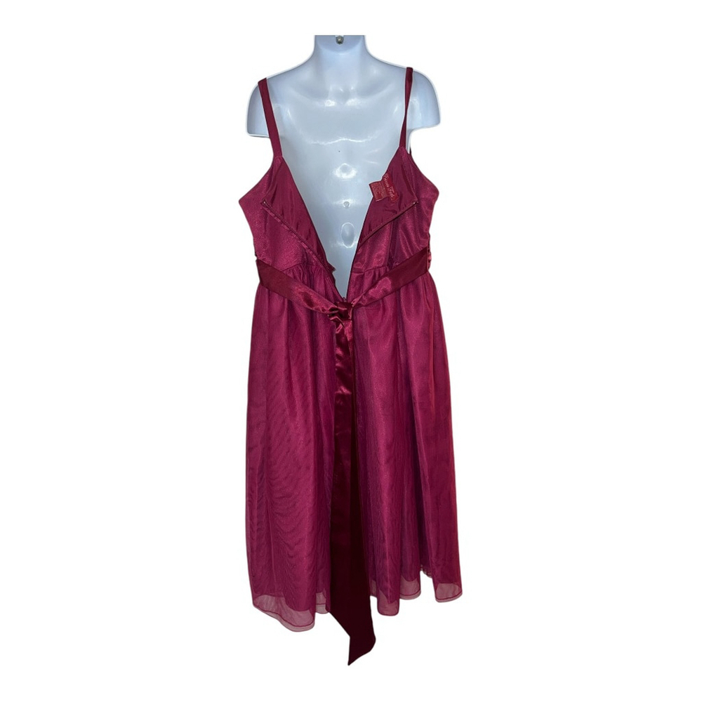Princess Faith Girls' Burgundy Size 16 - Picture 4 of 4